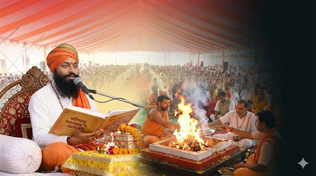 Shrimad Bhagwat Katha Week Gyan Yagya