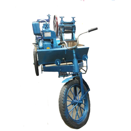 3 WHEEL MOTOR CYCLE REHRA Sugar Cane Crushers Trolly